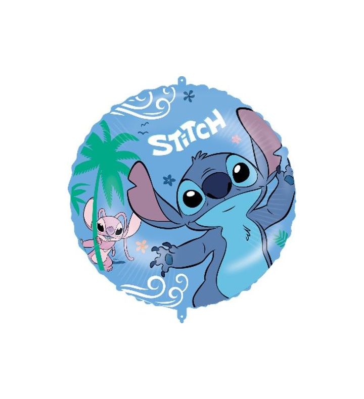18" Stitch Disney Round Foil Balloon