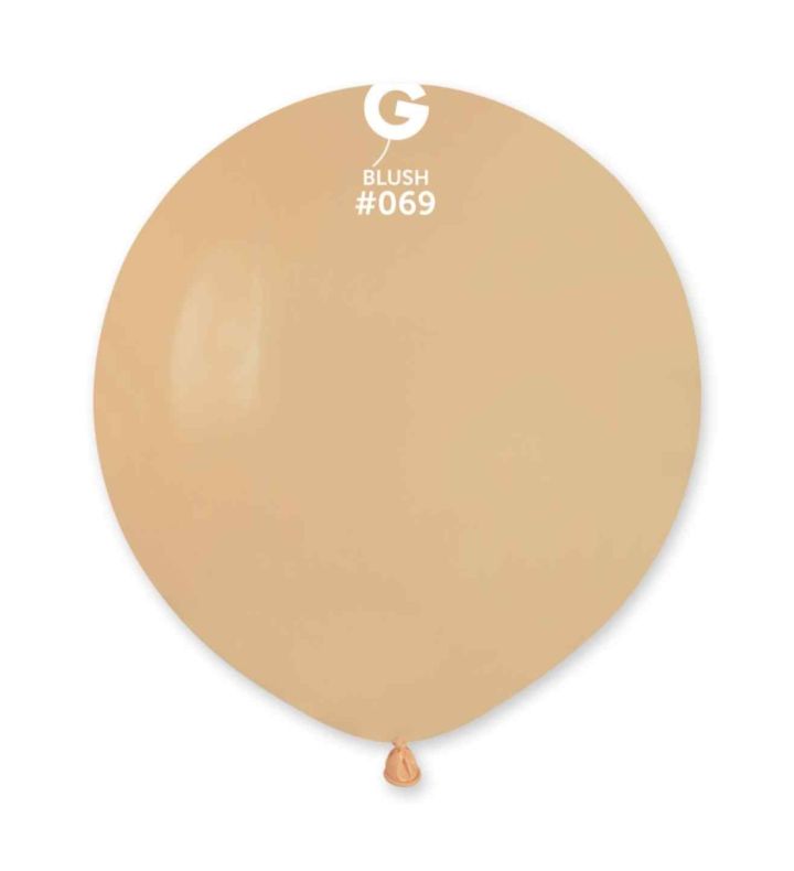 19" Gemar Blush 069 Latex Balloons 25ct