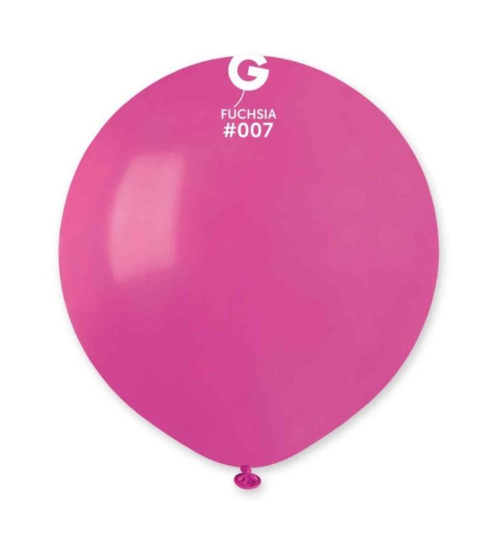 19" Gemar Fuchsia 007 Latex Balloon 25ct