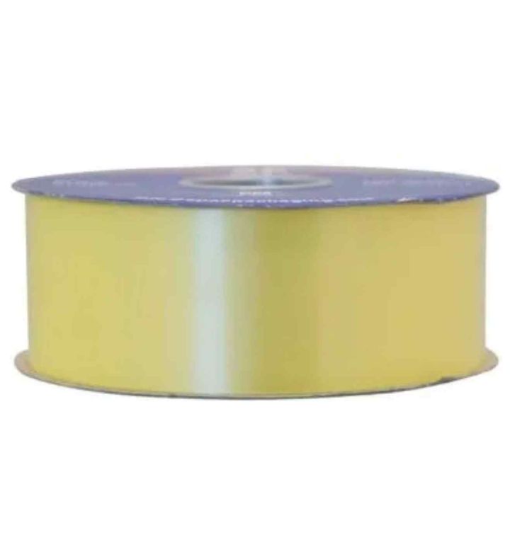 2" Light Yellow Polypropylene Ribbon