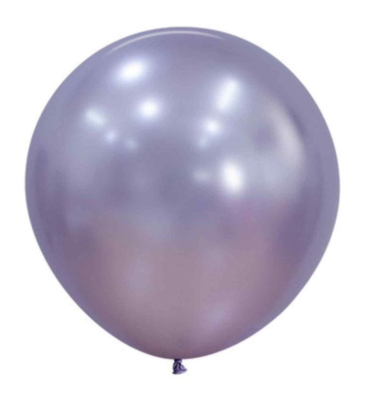 24" Sempertex Silk Light Amethyst 850 Latex Balloons 3ct