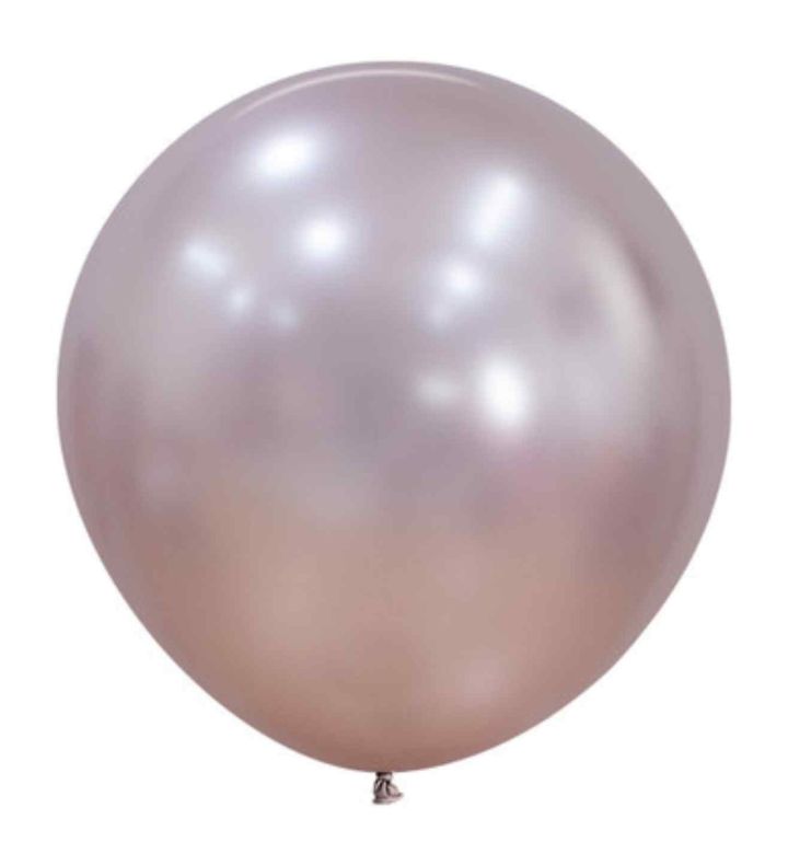 24" Sempertex Silk Pink Blossom 809 Latex Balloons 3ct