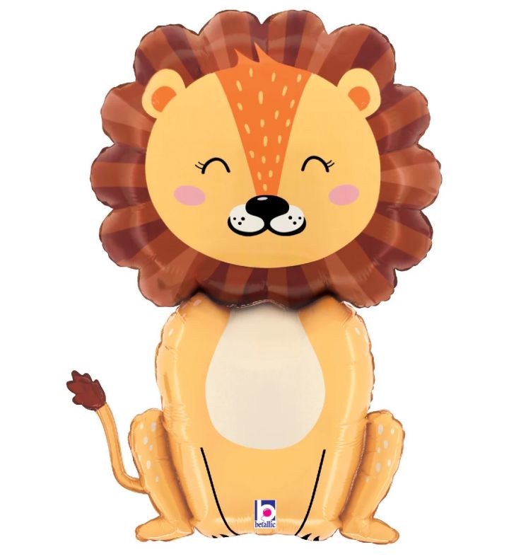 32" Jungle Lion Foil Balloon