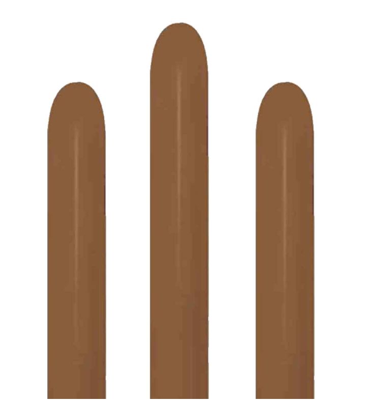 260S Sempertex Fashion Coffee 074 Modelling Latex Balloons 50ct