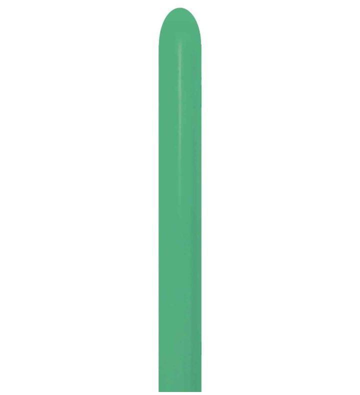 260S Sempertex Green 030 Modelling Latex Balloons 50ct
