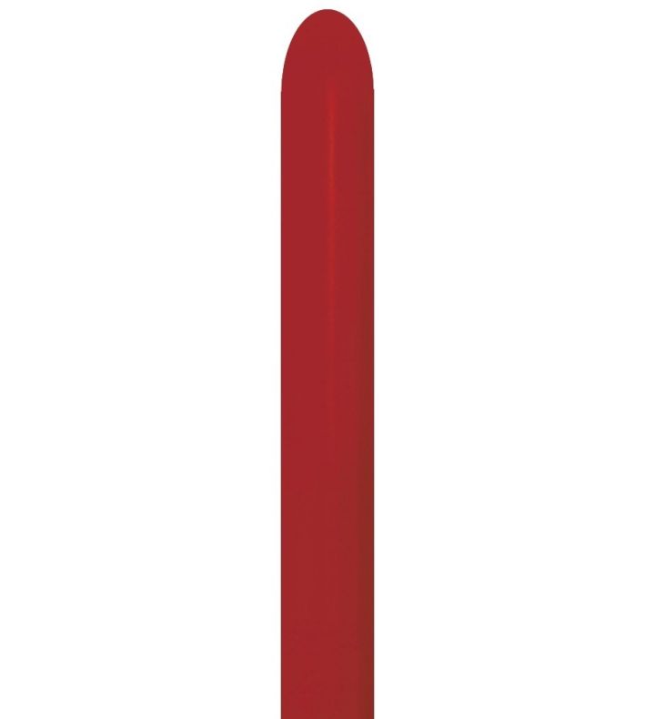 260S Sempertex Imperial Red 016 Modelling Latex Balloons 50ct