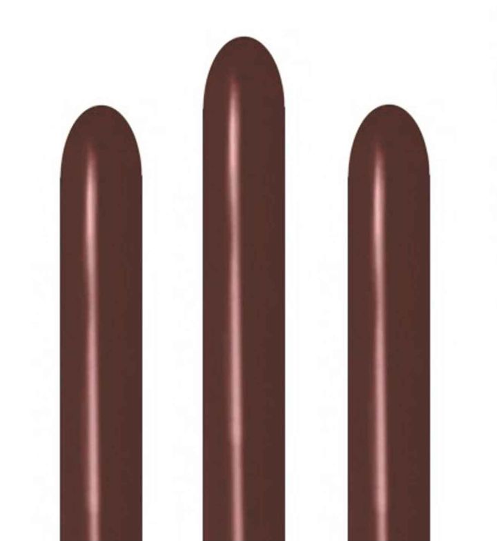 260s Sempertex Merlot 018 Modelling Latex Balloons 50ct