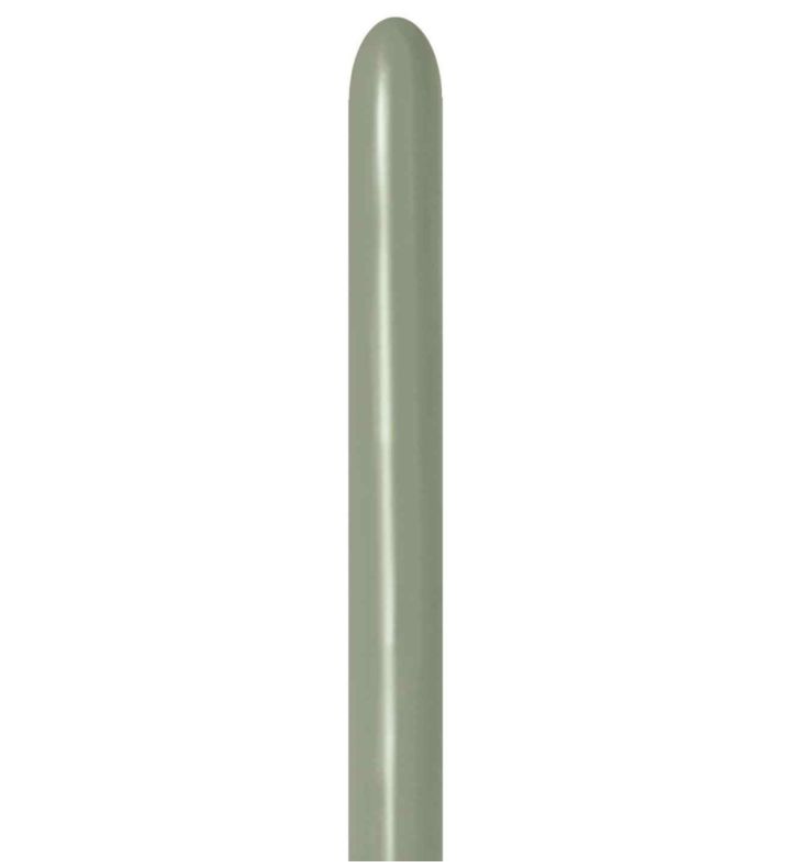 260S Sempertex Pastel Dusk Laurel Green 127 Modelling Latex Balloons 50ct