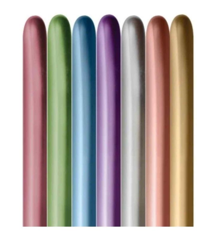 260s Sempertex Reflex Assorted 900 Modelling Latex Balloons 50ct
