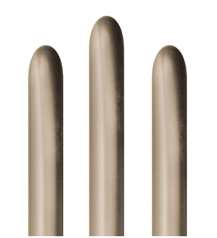 260s Sempertex Reflex Champagne 971 Modelling Latex Balloons 50ct