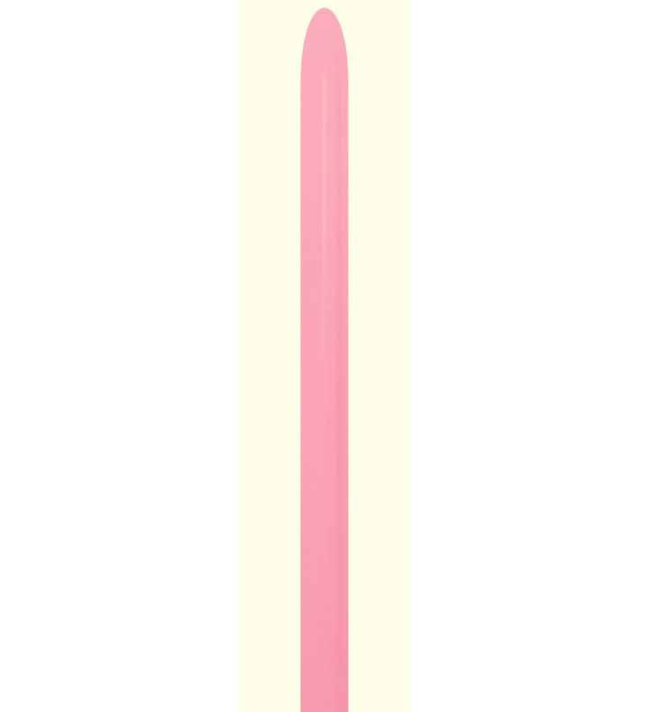 260s Sempertex Satin Pink 409 Modelling Latex Balloons 50ct