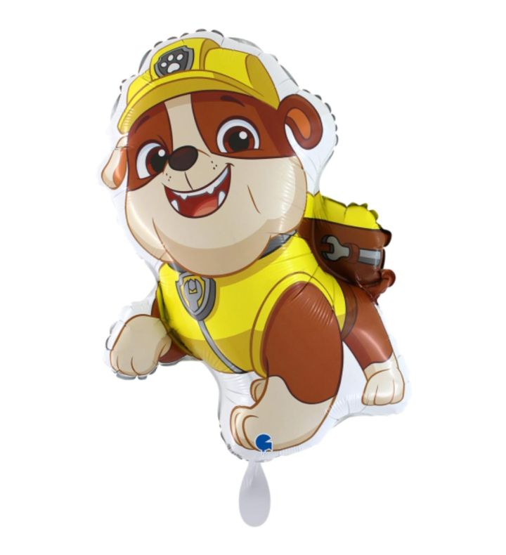 26" Paw Patrol Rubble Foil Balloon