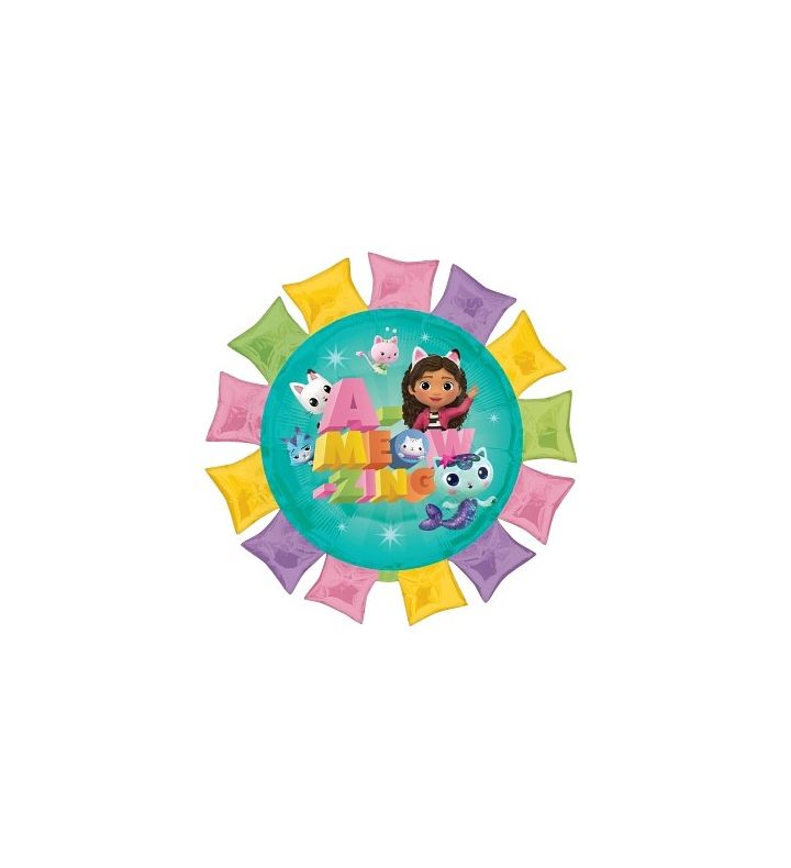 27" Gabby's Dollhouse Supershape Foil Balloon
