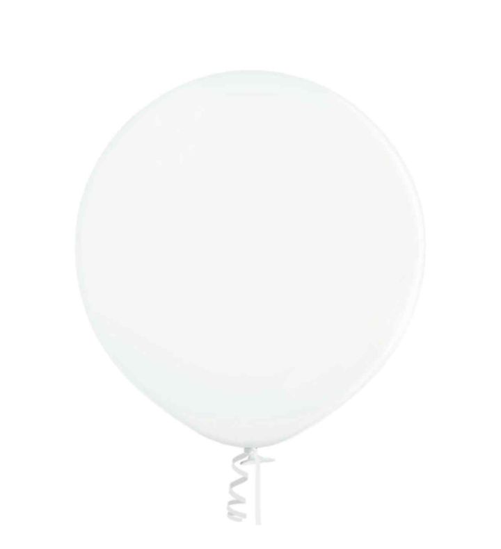 3ft Belbal Pastel White Latex 5ct