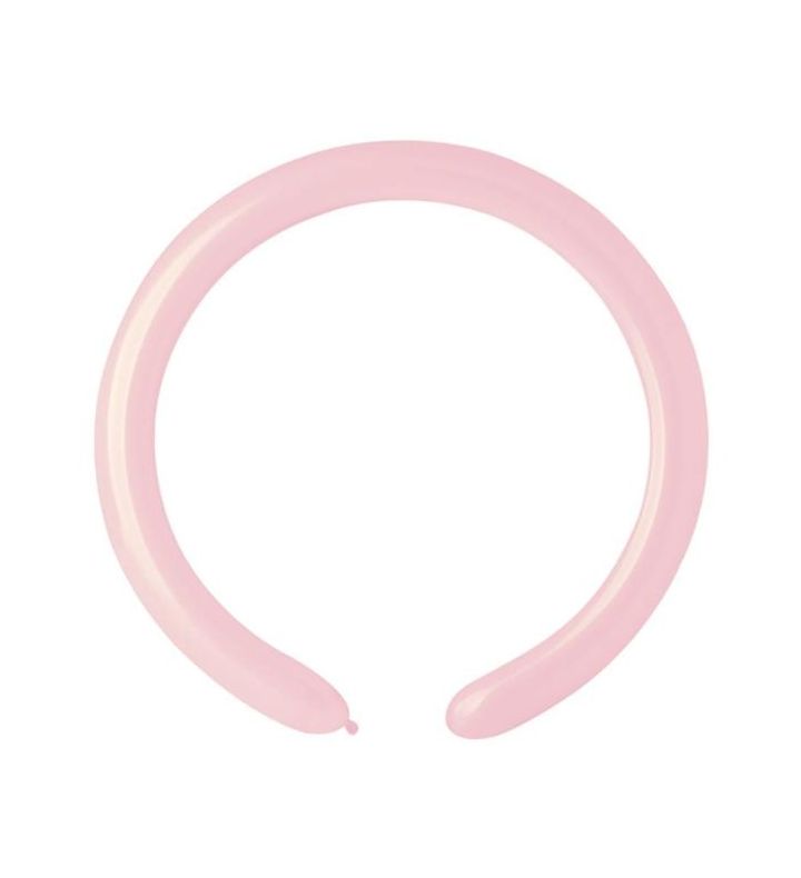 2" Gemar Powder Pink 107 Modelling Latex Balloons 100ct