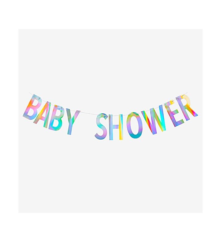2m Baby Shower Paper Banner
