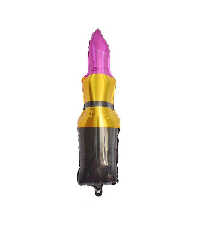 30cm x 90cm Lipstick Pink Foil Balloon