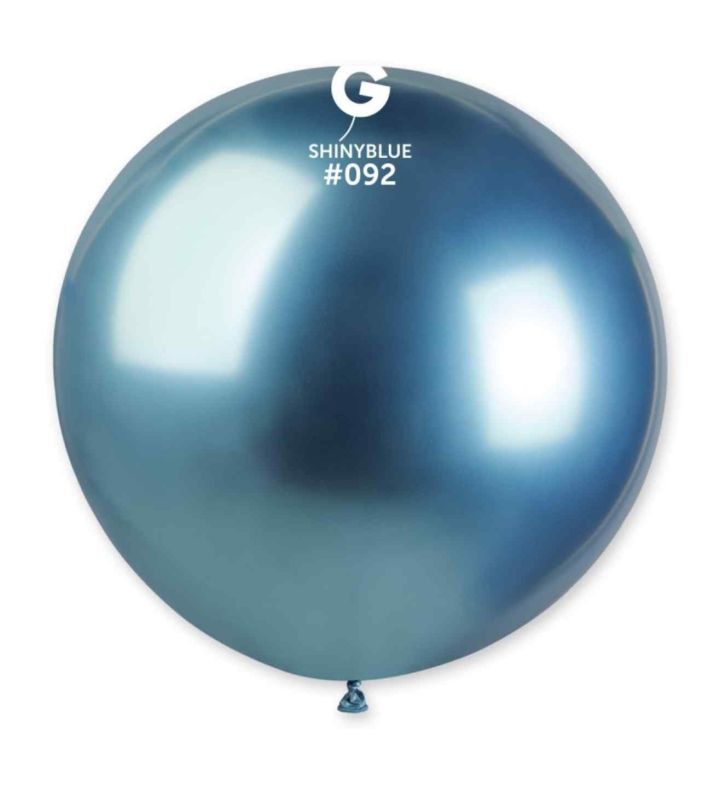 31" Gemar Shiny Blue Latex