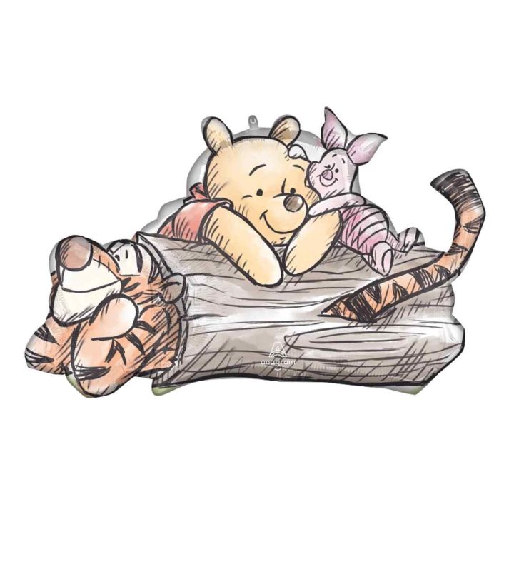 31" Winnie the Pooh Disney Foil Balloon