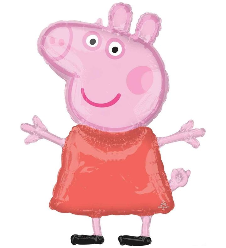 32" Peppa Pig SuperShape Foil Balloon