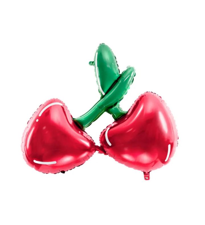 34" Cherry Party Deco Foil Balloon