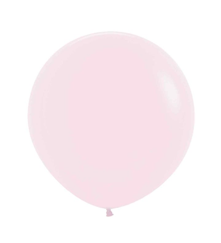 36" Sempertex Pastel Matte Pink 609 Latex Balloons 2ct