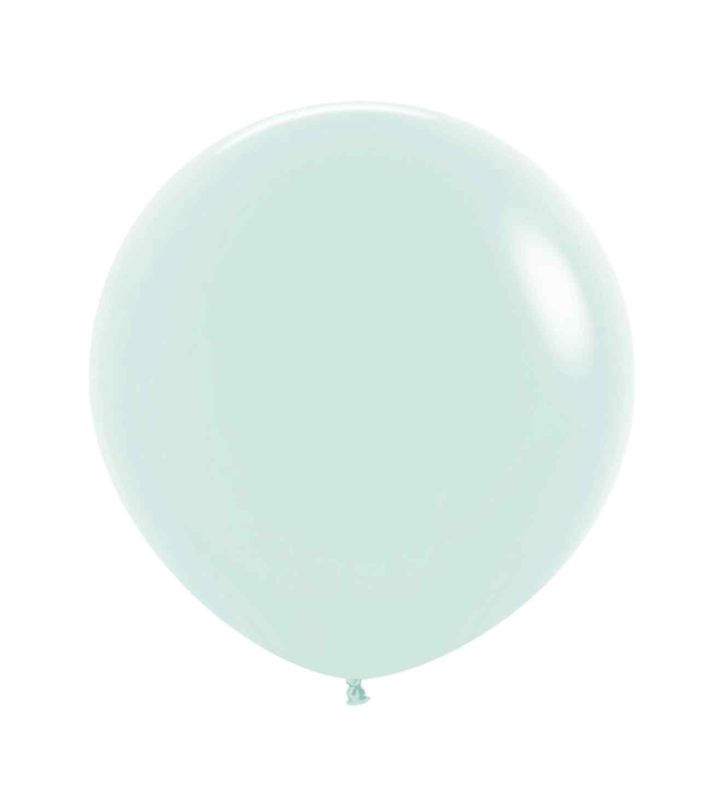 36" Sempertex Pastel Matte Green 630 Latex Balloons 2ct