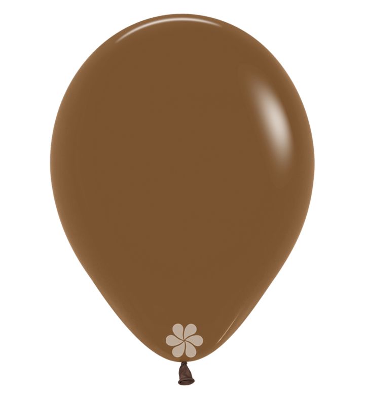 12" Sempertex Fashion Mocha 070 Latex Balloons 50ct