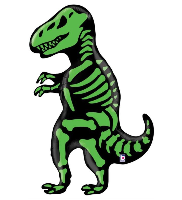 41" Betallic T-Rex Dinosaur Foil Balloon