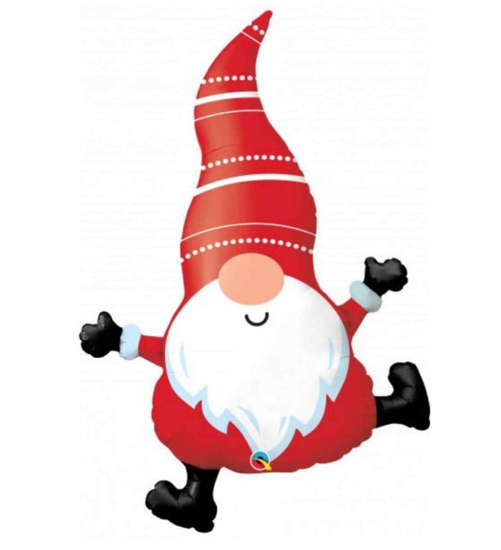 42" Christmas Gonk Supershape Foil Balloon