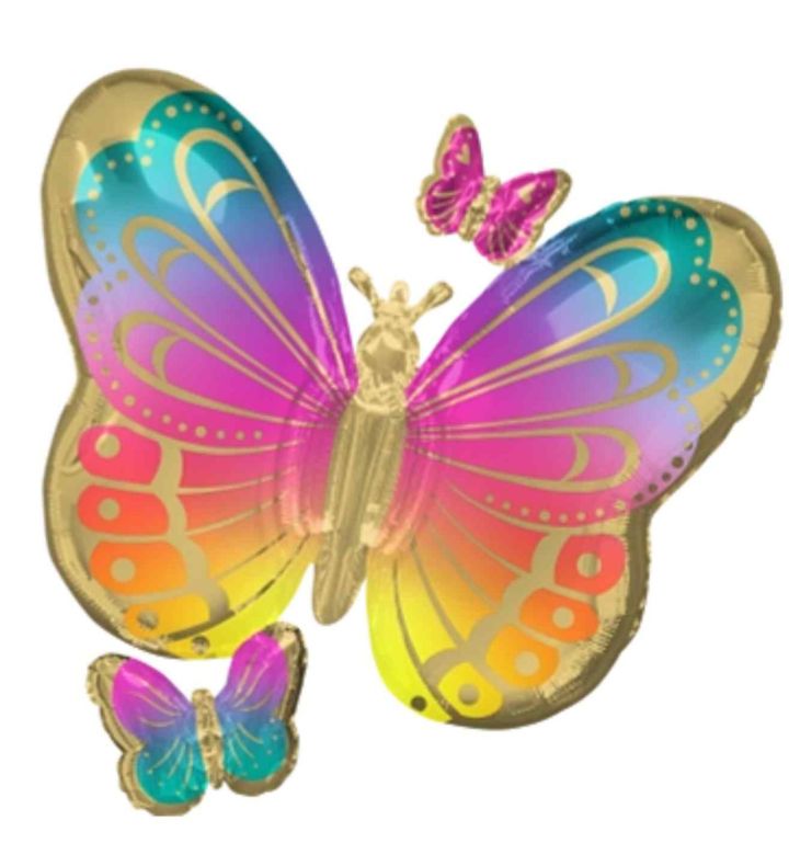 29" Colourful Butterflies 