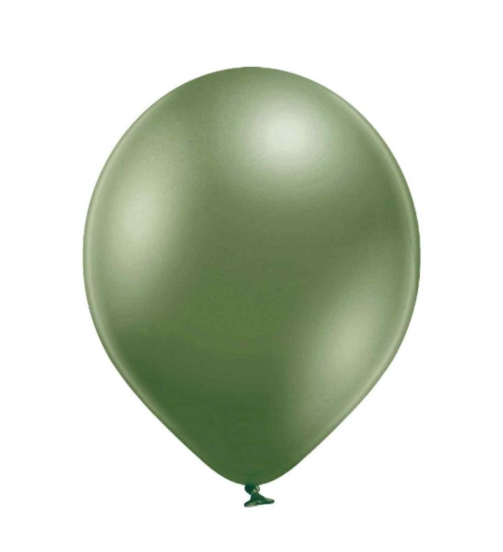 5" Belbal Glossy Lime Green 100ct.