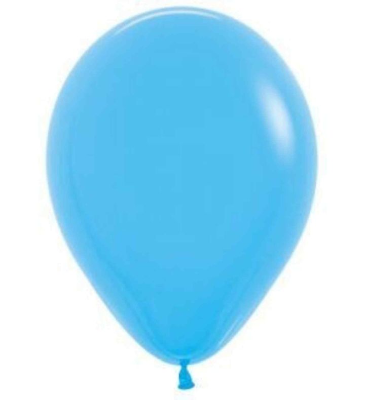 5" Sempertex Blue 040 Fashion Latex Balloons 50ct