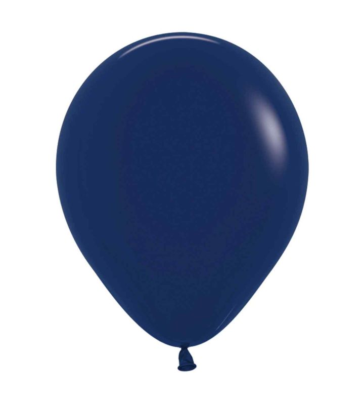 5" Sempertex Fashion Navy Blue 044 Latex Balloons 50ct