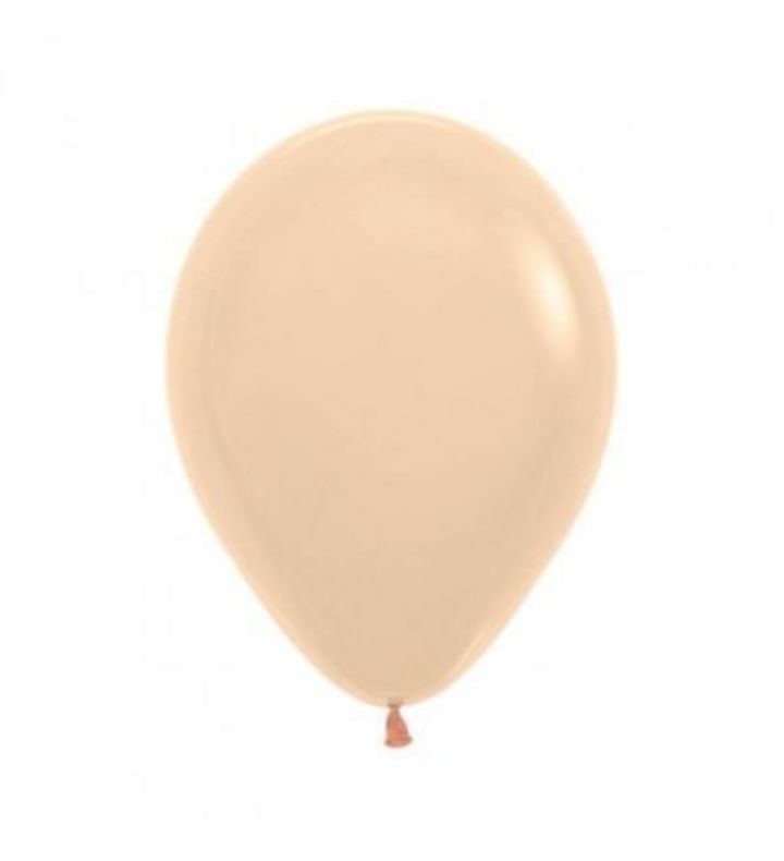 5" Sempertex Pastel Matte Maliibu Peach 660 Latex Balloons 50ct