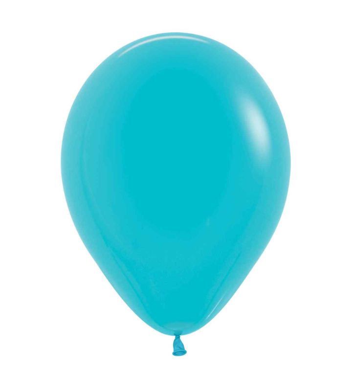 5" Sempertex Caribbean Blue 038 Fashion Latex Balloons 50ct