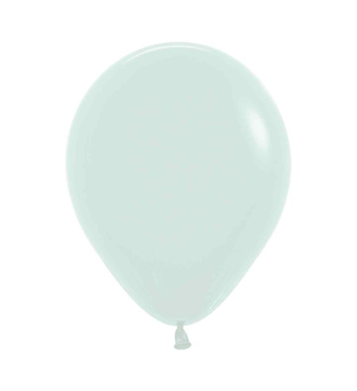 5" Sempertex Pastel Matte Green 630 Latex Balloons 50ct