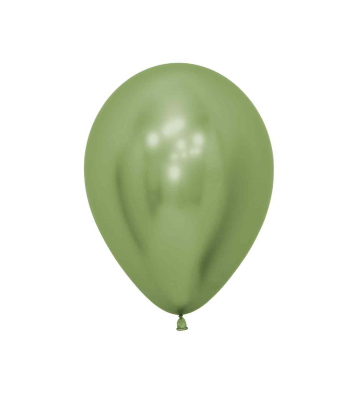 5" Sempertex Lime Green 931 Reflex Latex Balloons 50ct