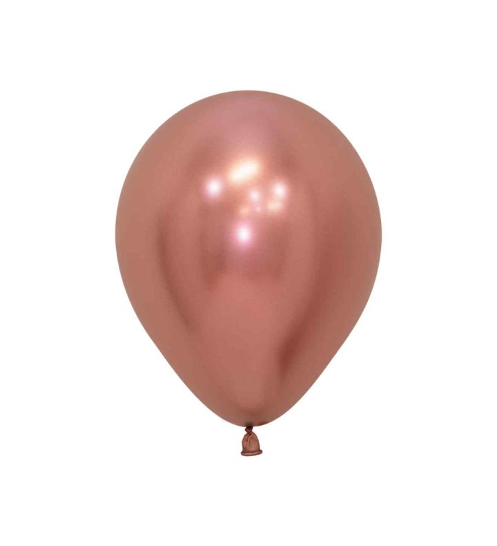 5" Sempertex Reflex Rose Gold 968 Latex Balloons 50ct