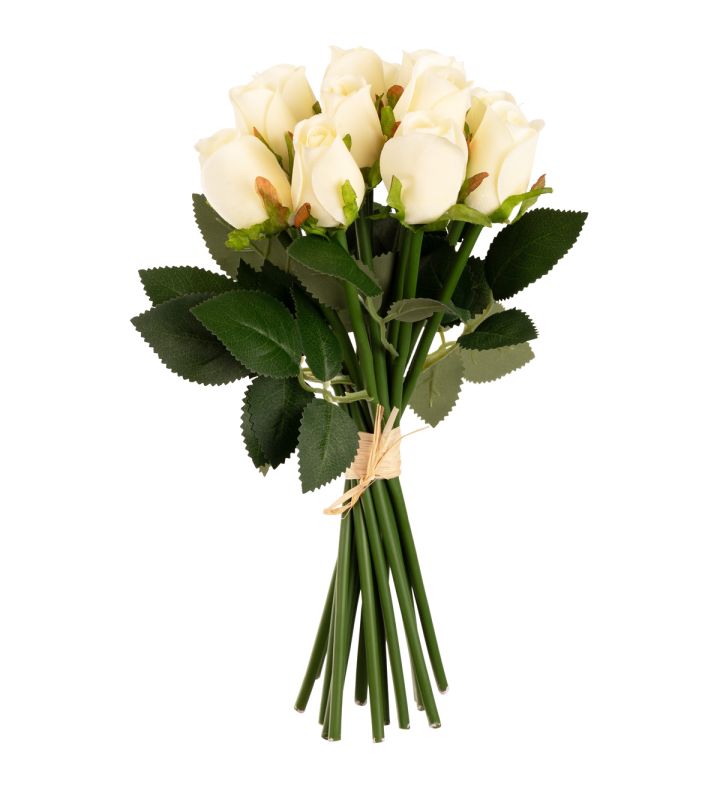 Beatrice Rose Bud Bunch x 15 Cream