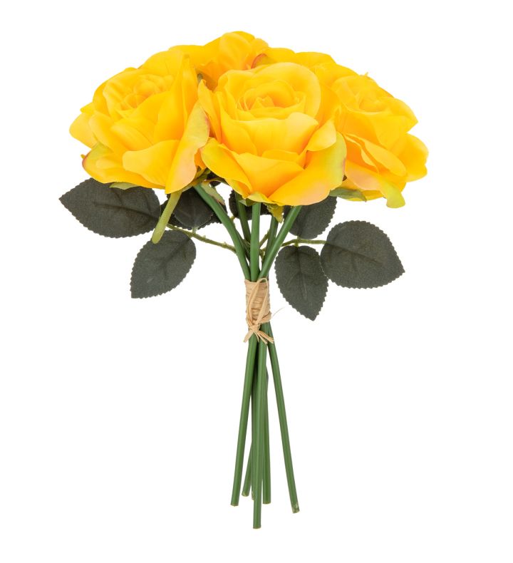 Eugenie Rose Bunch x6 Orange