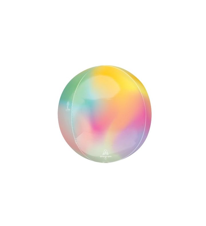 15" Anagram Orb Ombre Foil Balloon