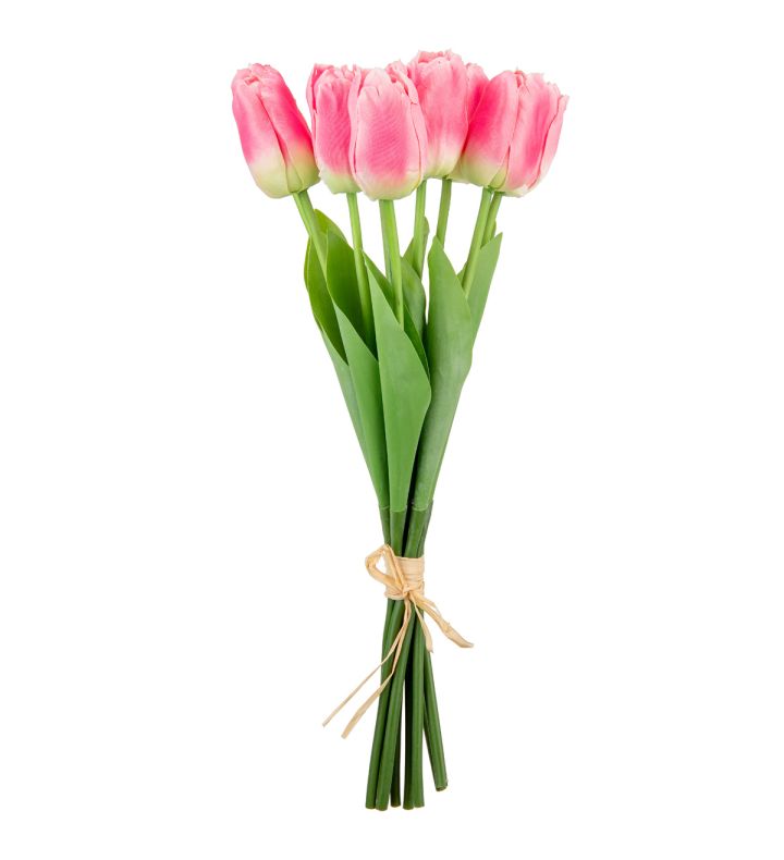 Tulip Bunch x 9 Pink