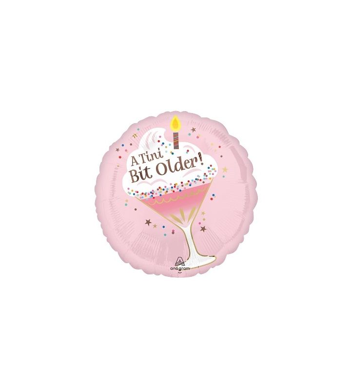 18" Anagram A Tini Bit Older Foil Balloon