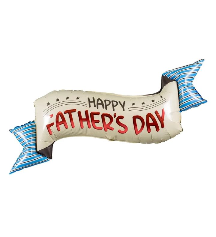 51" Father's Day Banner Foil Balloon