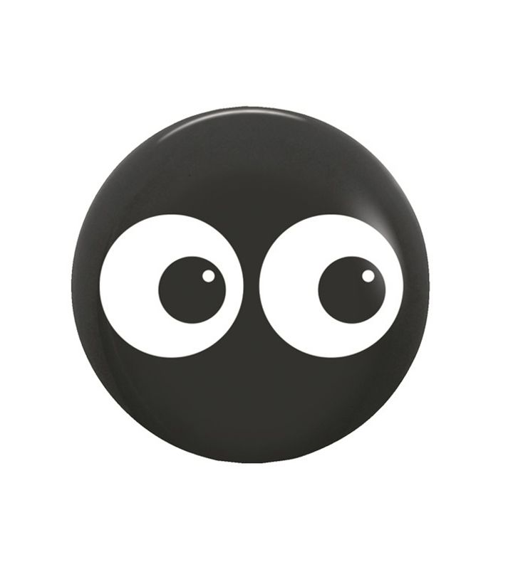 5" Sempertex Double Eyes Black 080 Latex Balloons 50ct