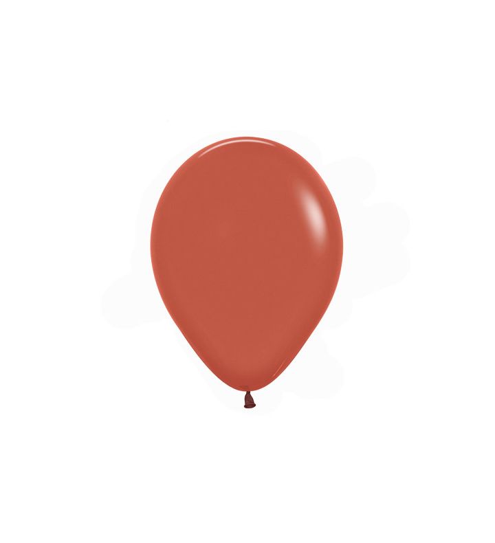 5" Sempertex Fashion Terracota 072 Latex Balloons 100ct