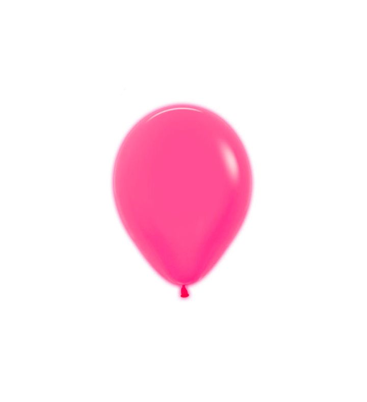 5" Sempertex Neon Fuchsia 212 Latex Balloons 100ct