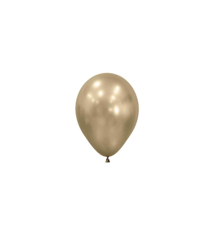5" Sempertex Silk Gold Dust 870 Latex Balloons 50ct