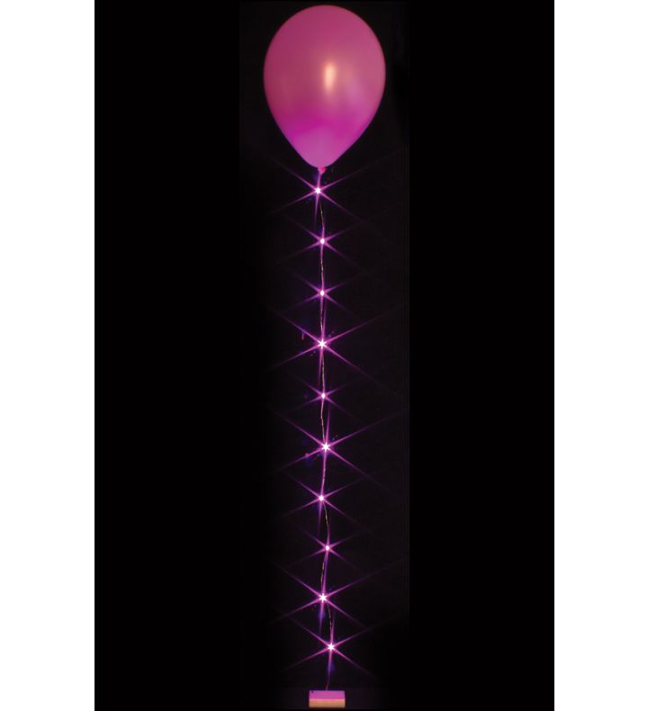 Décor Lites BalloonLite 1.0m x 10 lights Fuchsia